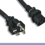 14 AWG AC Power Cord NEMA 5-20P to C13