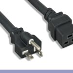 12 AWG AC Power Cord NEMA 5-20P to C19