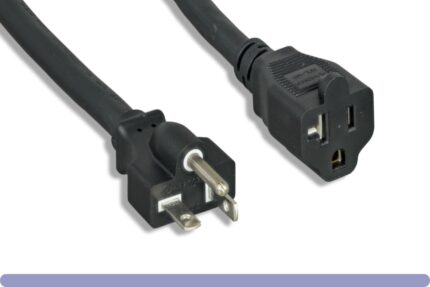 NEMA 5-20P to NEMA 5-20R Power Extension Cord