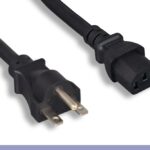 14 AWG AC Power Cord NEMA 6-15P to C13