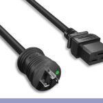 12 AWG Hospital Grade Power Cord Black Color