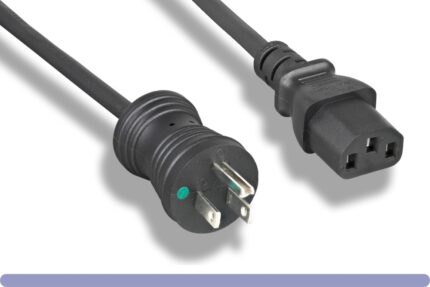 18 AWG Hospital Grade Power Cord Black Color