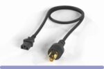 L5-15P / C13 Medium Duty 14AWG Locking Power Cord - Image 2