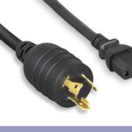 L5-20P / C13 Medium Duty 14AWG Locking Power Cord