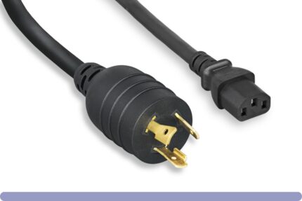 L5-20P / C13 Medium Duty 14AWG Locking Power Cord