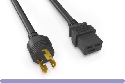 L5-30P / C19 Heavy Duty 12AWG Locking Power Cord
