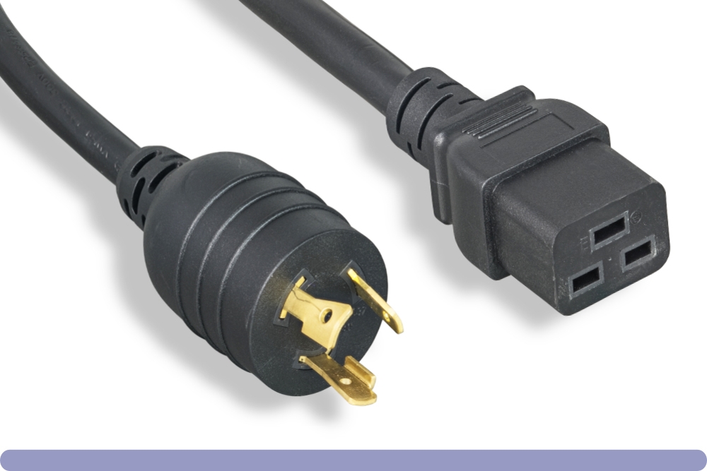 10w1-l52019-xx_2.jpg L5-20P / C19 Heavy Duty 12AWG Locking Power Cord - Image 1