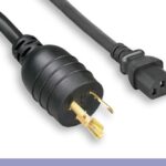 L6-20P / C13 Medium Duty 14AWG Locking Power Cord