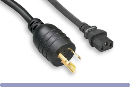 L6-20P / C13 Medium Duty 14AWG Locking Power Cord