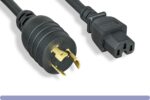 L6-20P / C15 Medium Duty 14AWG Locking Power Cord