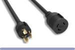 L6-30 P/R SJTW Heavy Duty 10AWG Locking Power Cord