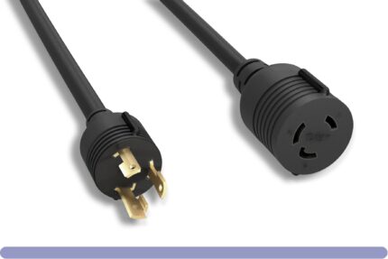 L6-30 P/R SJTW Heavy Duty 10AWG Locking Power Cord