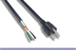 18 AWG NEMA 5-15P Pigtail/Remove Outer Jacket(ROJ) Cord