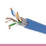 Cat. 5e STP Solid Blue Ethernet Bulk Cable