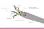 Cat. 5e STP Solid Gray Ethernet Bulk Cable - Image 2