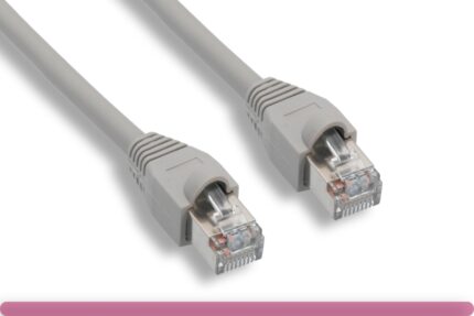 Gray Color Cat 5e STP Patch Cable