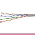Cat. 5e UTP Solid Ethernet Bulk Cable 350MHz Gray
