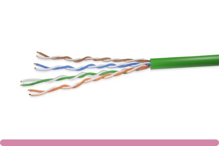 Cat. 5e UTP Solid Ethernet Bulk Cable 350MHz Green
