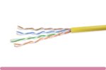 Cat. 5e UTP Solid Ethernet Bulk Cable 350MHz Yellow