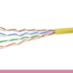 Cat. 5e UTP Solid Ethernet Bulk Cable 350MHz Yellow