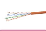 Cat. 5e UTP Solid Ethernet Bulk Cable 350MHz Orange