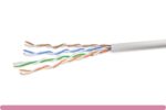 Cat. 5e UTP Solid Ethernet Bulk Cable 350MHz White