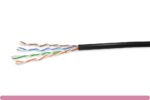 Cat. 5e UTP Stranded Ethernet Bulk Cable 350MHz Black