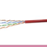 Cat. 5e UTP Stranded Ethernet Bulk Cable 350MHz Red