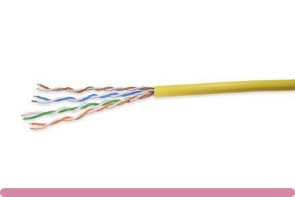 Cat. 5e UTP Stranded Ethernet Bulk Cable 350MHz Yellow