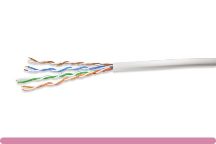 Cat. 5e UTP Stranded Ethernet Bulk Cable 350MHz White
