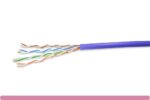 Cat. 5e UTP Stranded Ethernet Bulk Cable 350MHz Purple
