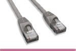 Gray Color Cat 5e UTP Patch Cable