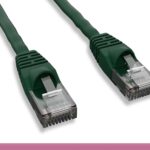 Green Color Cat 5e UTP Patch Cable