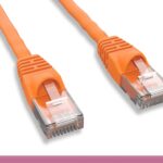 Orange Color Cat 5e UTP Patch Cable
