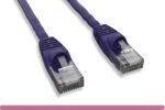 Purple Color Cat 5e UTP Patch Cable
