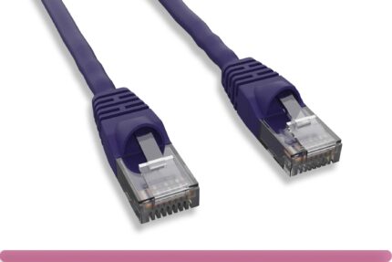 Purple Color Cat 5e UTP Patch Cable