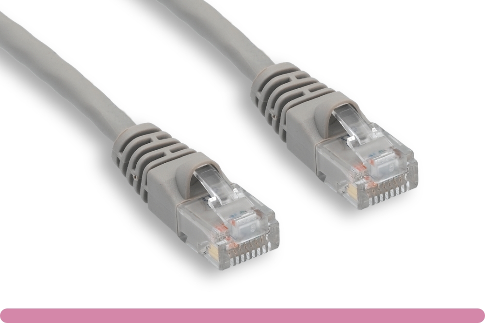 10x5-831xx.jpg Gray Crossover Cat 5e UTP Patch Cable - Image 1