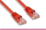 Red Crossover Cat 5e UTP Patch Cable
