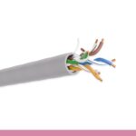 Cat. 5e Plenum Solid Gray Ethernet Bulk Cable 350MHZ