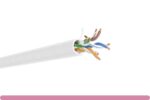 Cat. 5e Plenum Solid White Ethernet Bulk Cable 350MHZ