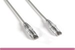 Gray Slim Cat 6a UTP Patch Cable
