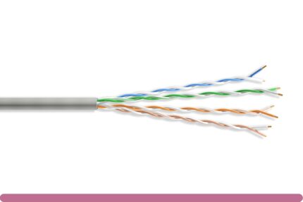 MINI CAT6.A UTP ETHERNET BULK CABLE 1000FT, GRAY COLOR