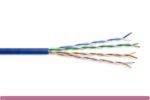 MINI CAT6.A UTP ETHERNET BULK CABLE 1000FT, BLUE COLOR