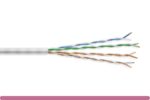 MINI CAT6.A UTP ETHERNET BULK CABLE 1000FT, WHITE COLOR