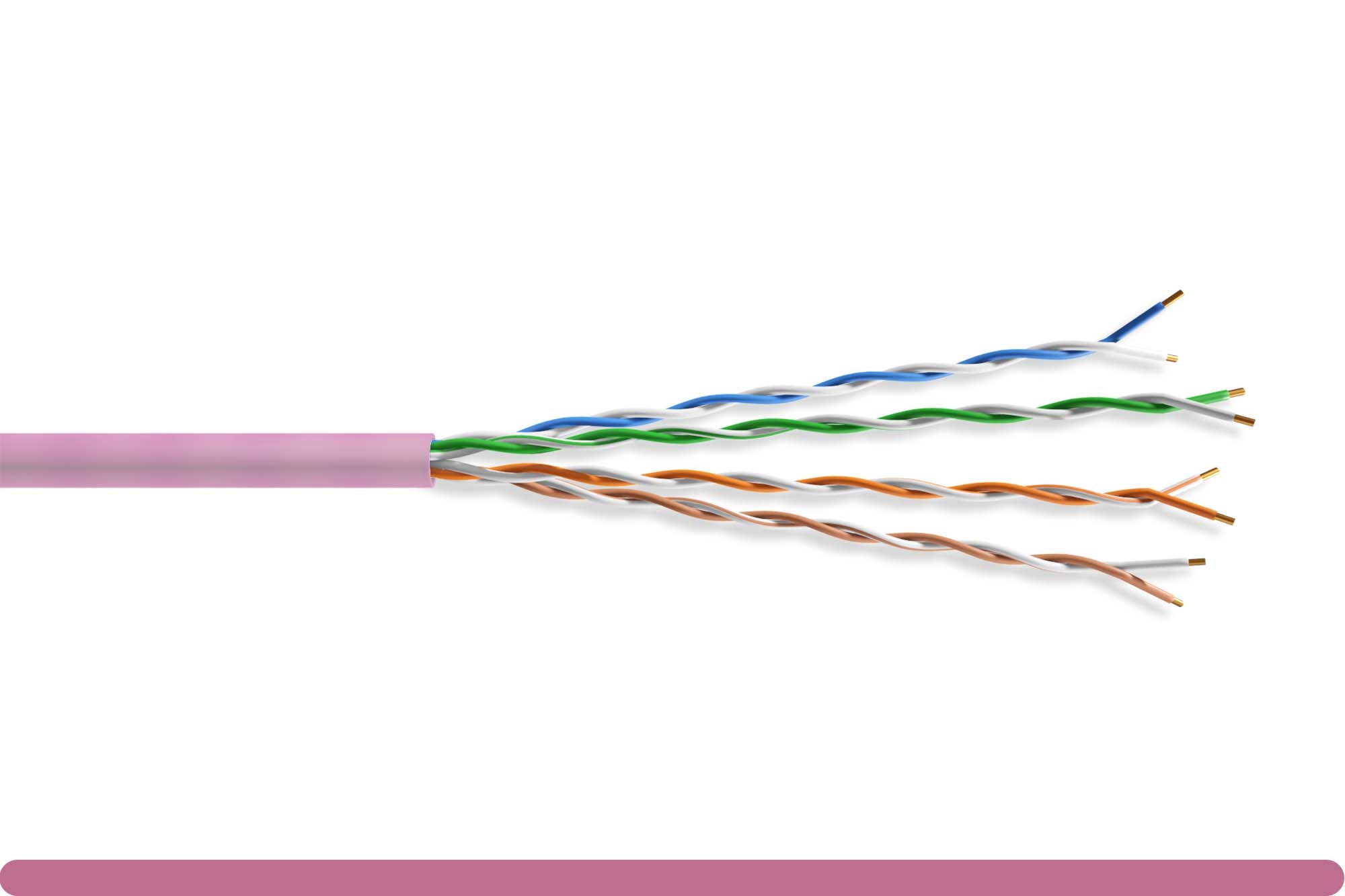 10x6-28-c6aath_2.jpg MINI CAT6.A UTP ETHERNET BULK CABLE 1000FT, PINK COLOR - Image 1