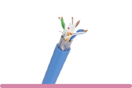 Cat. 6a STP Solid Blue Ethernet Bulk Cable 500MHZ