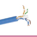 Cat. 6a UTP Solid Blue Ethernet Bulk Cable