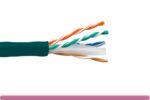 Cat. 6 CMR UTP Solid Ethernet Bulk Cable 550MHz Green