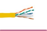 Cat. 6 UTP Stranded Ethernet Bulk Cable 550MHz Yellow