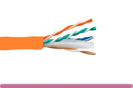 Cat. 6 UTP Stranded Ethernet Bulk Cable 550MHz Orange